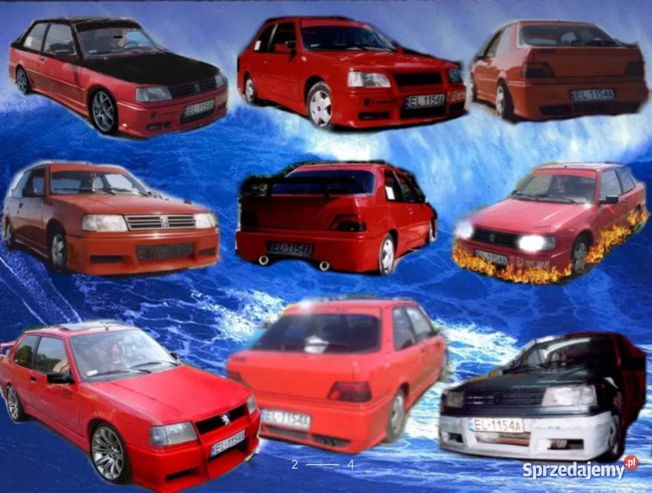 Zderzak przedni Peugeot 309 łódzkie Łódź