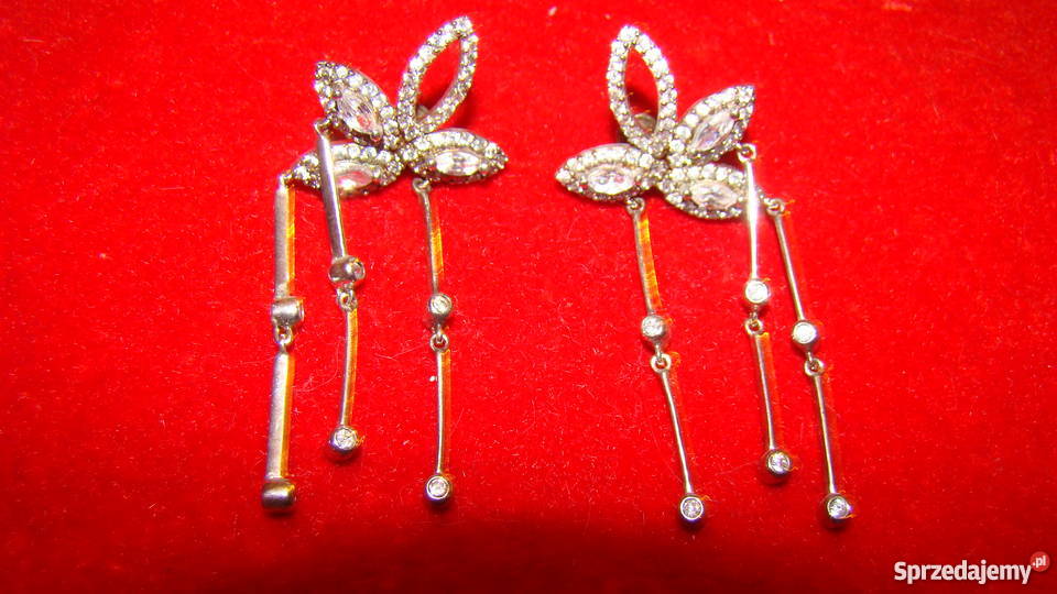 Srebro 925 kolia kolczyki okazja 12 ceny nowe srebrne Knurów sprzedam