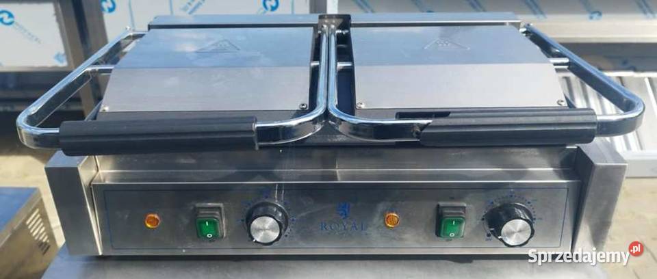 Grill Kontaktowy Podwójny Płaski ROYAL S 1013O Ostrów Wielkopolski