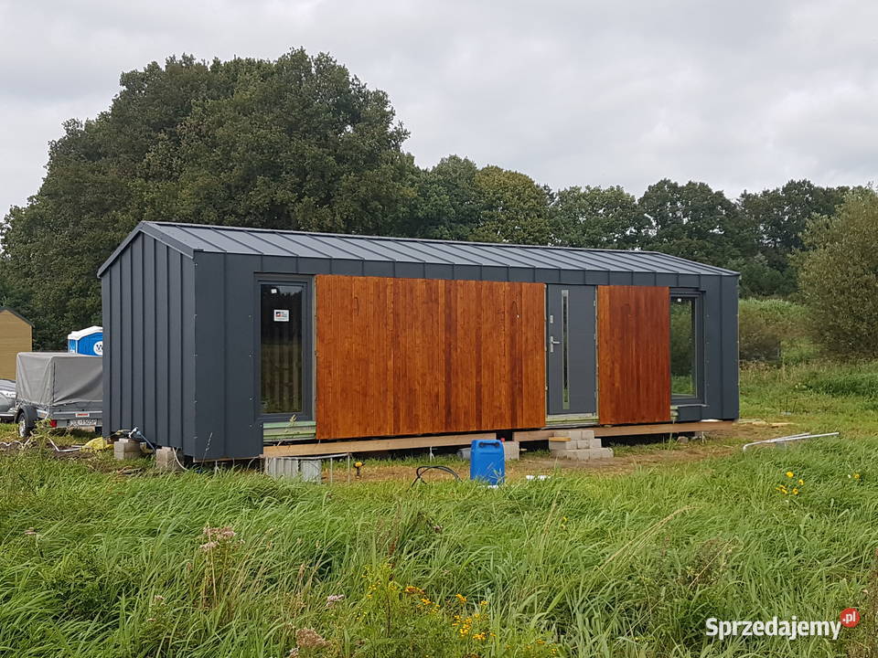 Domek letniskowy mobilny całoroczny 40 m2 Domek Ogród Dębina