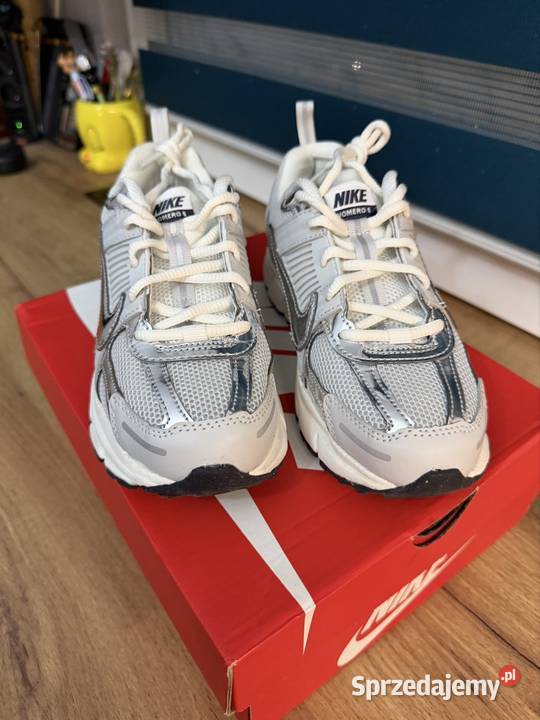 Nike Zoom Vomero 5 Srebrne Szare Sneakersy Buty Łódź