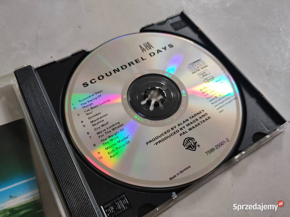 aha scoundrel days vintage cd płyta