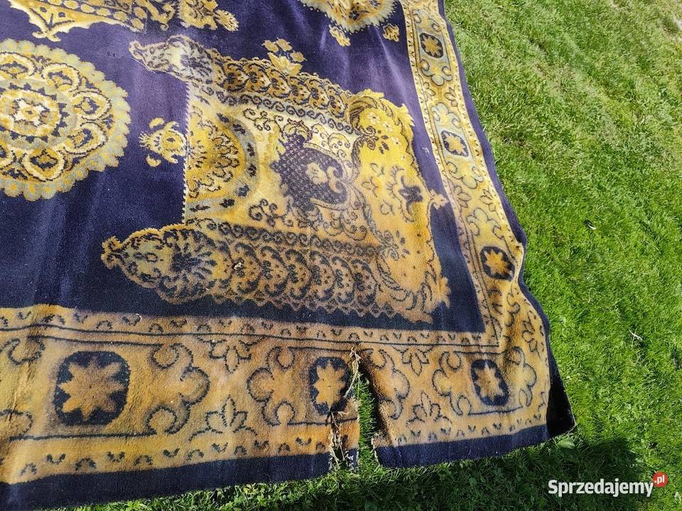 Zabytkowy dywan TEBA Kasak 360x290 wełna antyk Przeworsk sprzedam