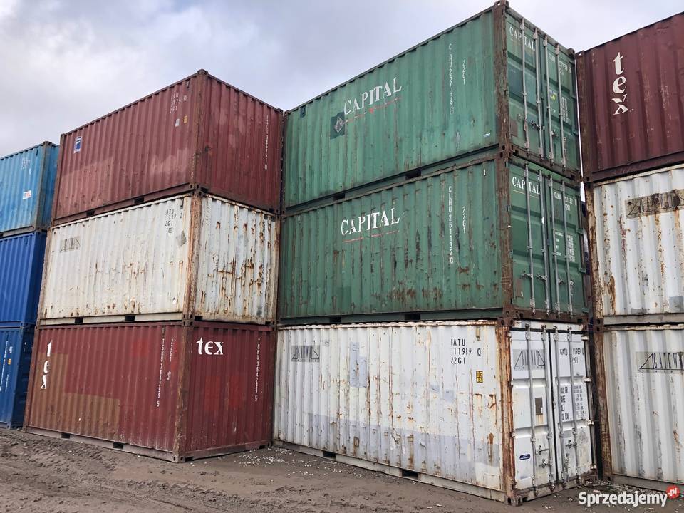 Kontener magazynowy 20 DC 6 metrów mazowieckie Warszawa sprzedam