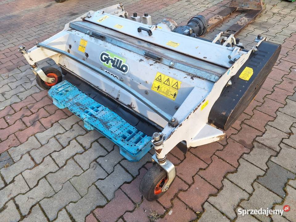 Agregat tnący kosisko kosiarka bijakowa Grillo dolnośląskie Milicz