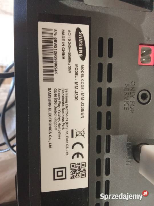 Samsung mini wieża CD MMJ330 Elektronika Kamieniec Wrocławski
