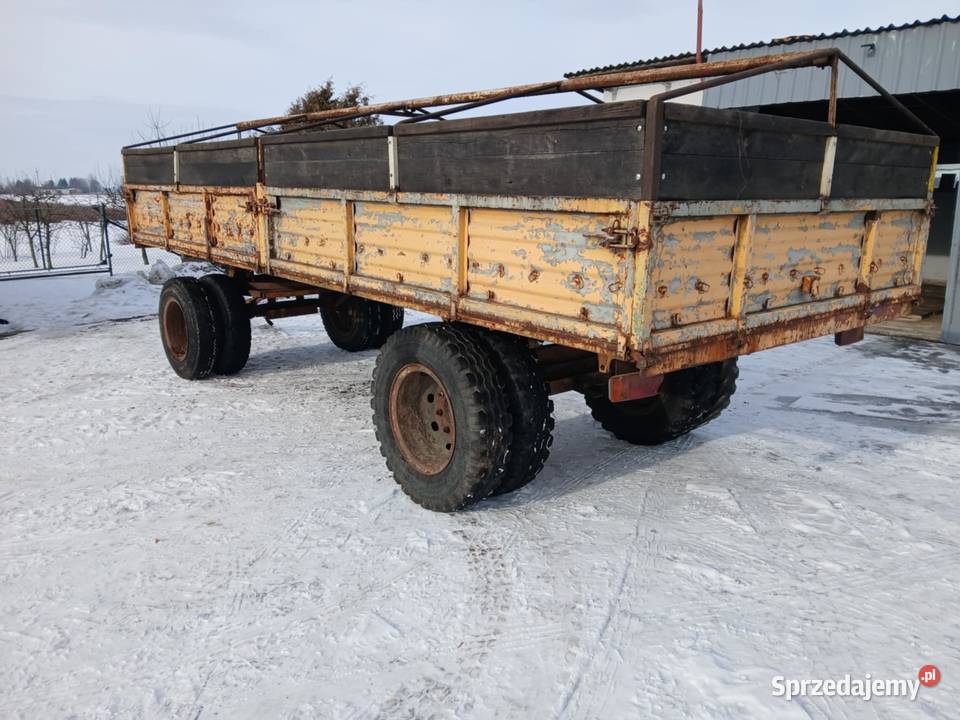 Przyczepa rolnicza 8t możliwość transportu Wojciechów-Kolonia Piąta