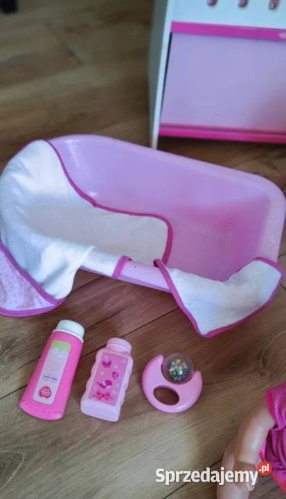 Duży zestaw lalki Baby Born łóżeczko wózek Zapf Creation lubuskie Zielona Góra