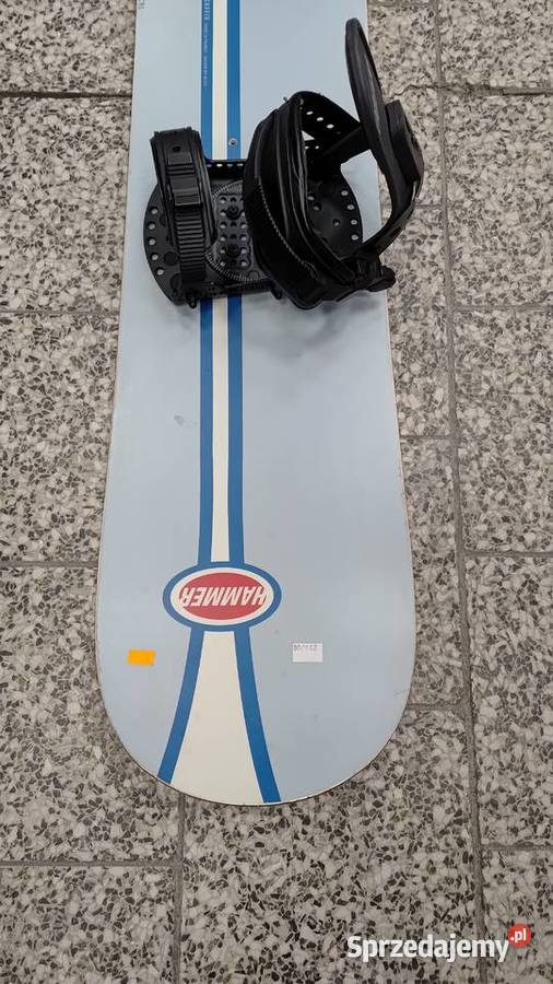 Deska snowboardowa HAMMER 163 wiązania EMERY Snowboard podkarpackie Dębica