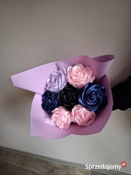 Bukiet wiecznych róż Rękodzieło wielkopolskie Trzemeszno sprzedam