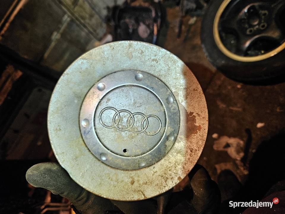 4 Nowe Dekielki Kapsle Kołpaczki do Alufelg Audi małopolskie Skawina