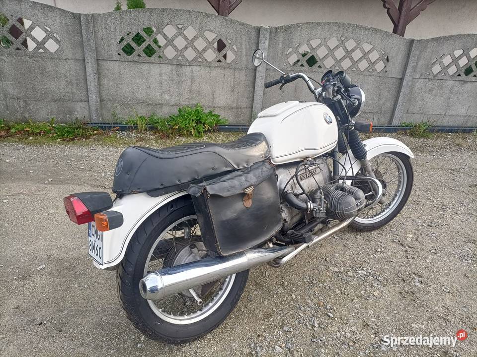 BMW R607 wrsja Policyjna zarejestrowana w kraju kujawsko-pomorskie Padniewko