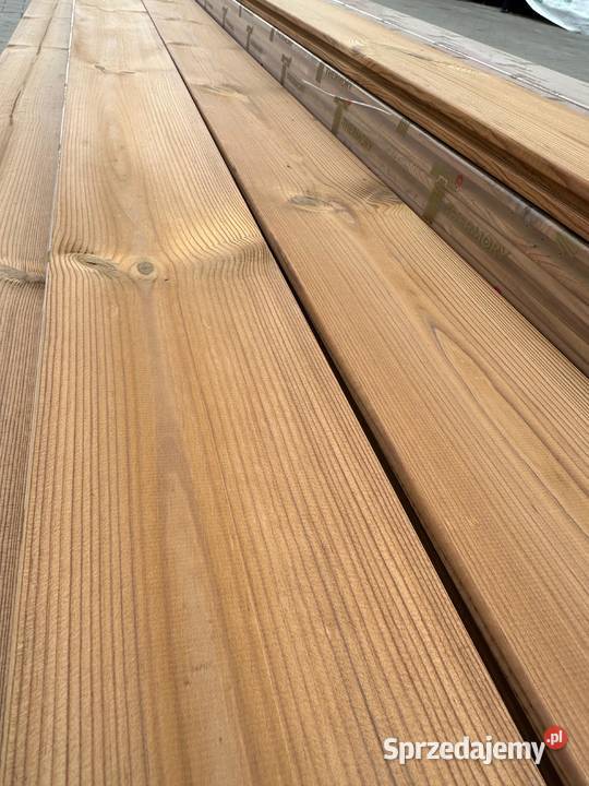 Deska tarasowa Thermo termo sosna ryflowana Prusice