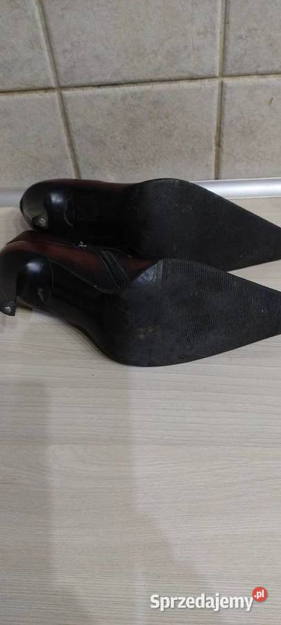 Buty cieniowane ze skóry naturalnej Lublin