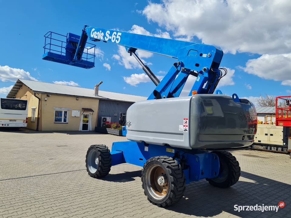 Podnośnik spalinowy teleskopowy Genie S65 Dźwigi, podnośniki Dąbrowa Tarnowska