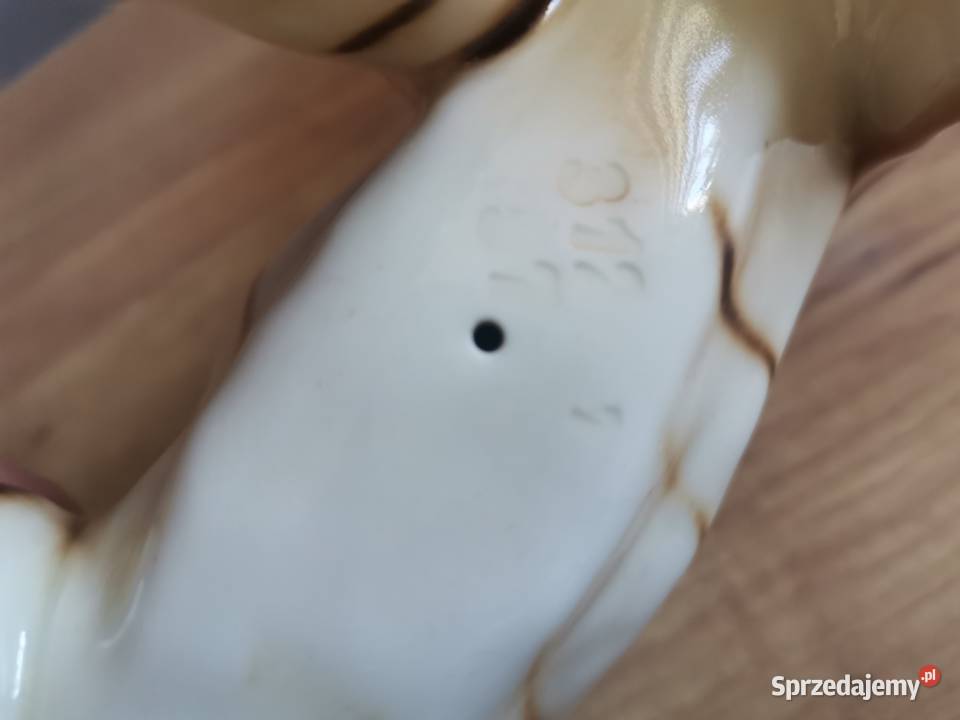 Stara duża figurka porcelanowa Tygrys Royal Dux