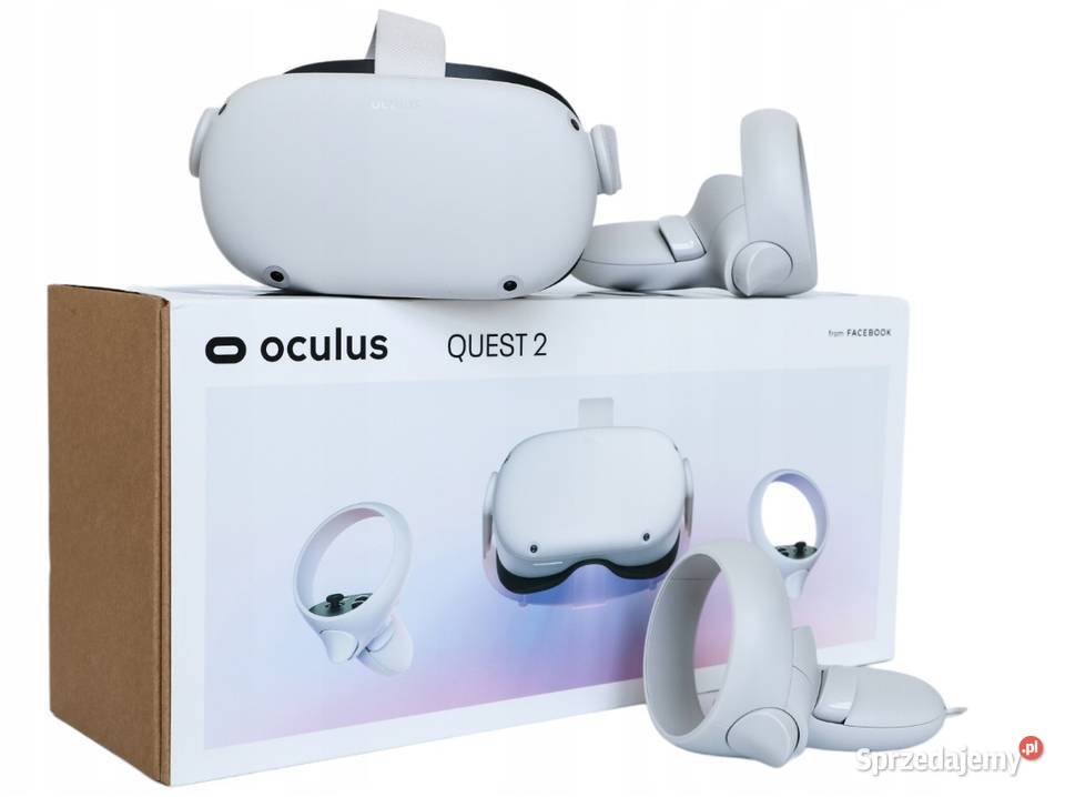Gogle VR OCULUS Meta Quest 2 128GB + nakładka i gry