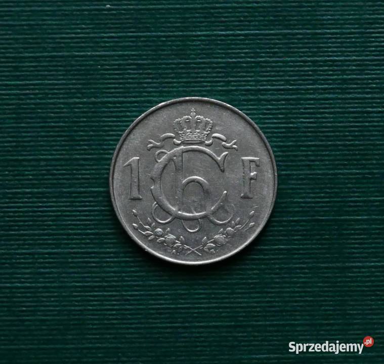 LUKSEMBURG 1 frank 1964r Numizmatyka Gliwice