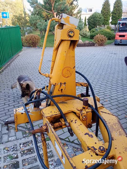 Pług 2 skibowy obrotowy rumpstad do c 360 nieuszkodzony