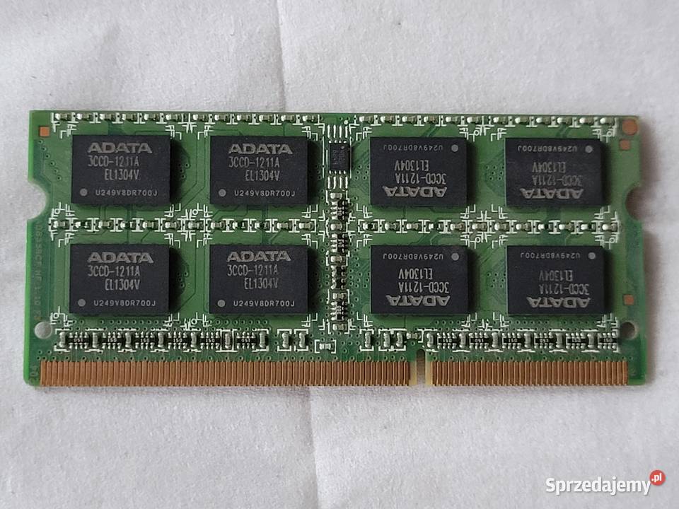 Adata 4GB RAM SODIMM DDR3 AM1U16BC4P2B19H DDR3 Pamięci