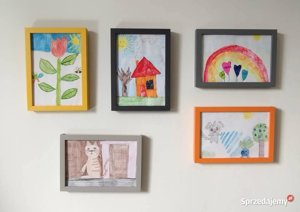 Ramka na rysunki dziecka A4 Ramki Artystyczne Kalisz sprzedam