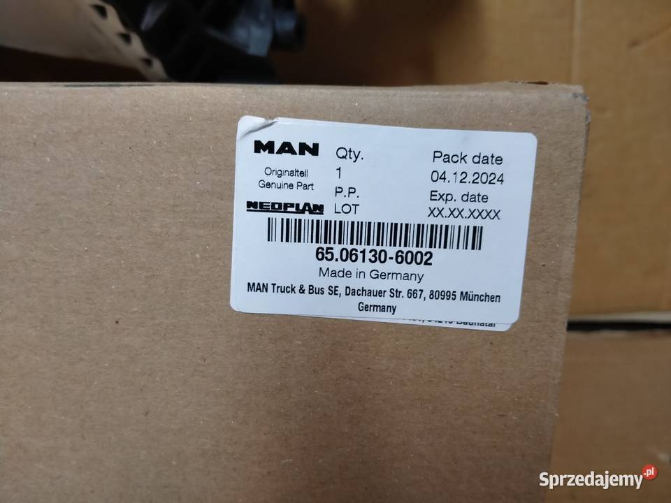 VW CRAFTER MAN TGE CHŁODNICA INTERCOOLERA dostawcze Kargowa