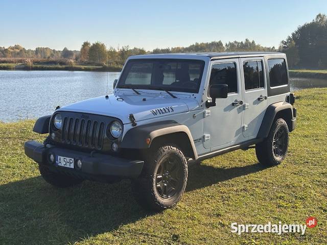 Jeep Wrangler WILLYS Rok produkcji 2016 Grzebowilk