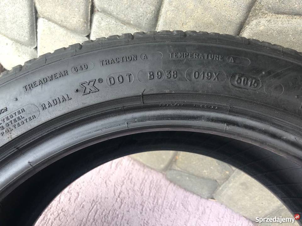 4x Opony Michelin 21550r17 Rzeszów sprzedam