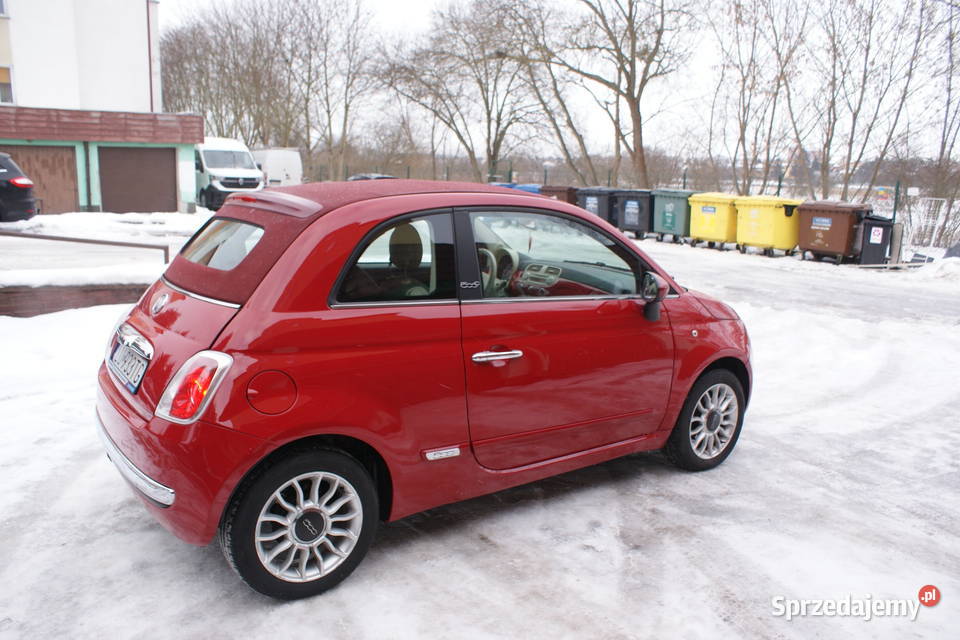 Fiat 500 Cabrio 13 Super Stan Możliwa Zamiana Białystok