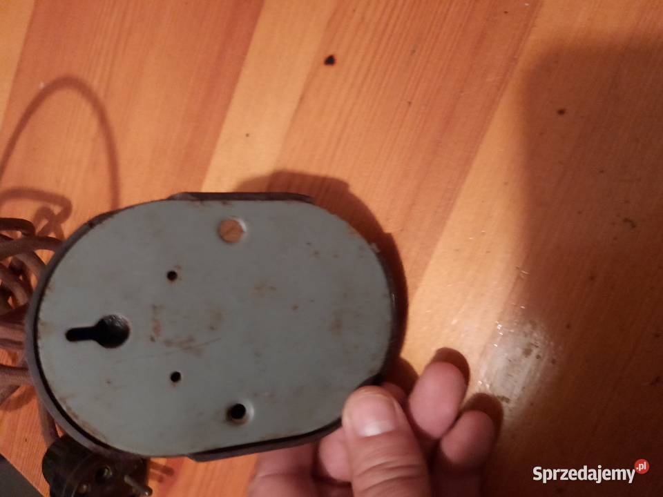 Retro bakielitowa lampka z lat 50 tych