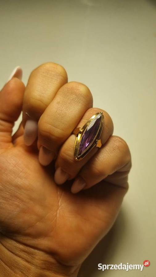 Złoty pierścień złoto 585 Gdańsk