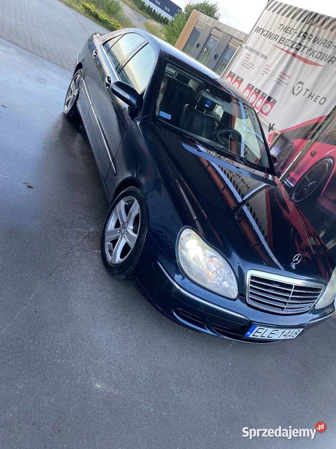 Mercedes S KLASA w220 37 LPG 275000km Ełganowo