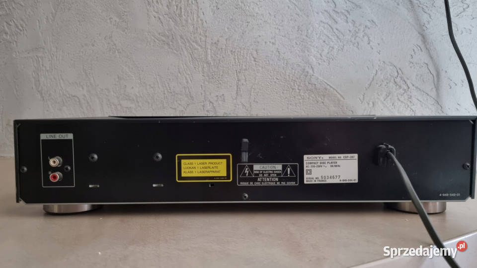 Cd player SONY CDP 397 CDP397 odtwarzacz wielkopolskie