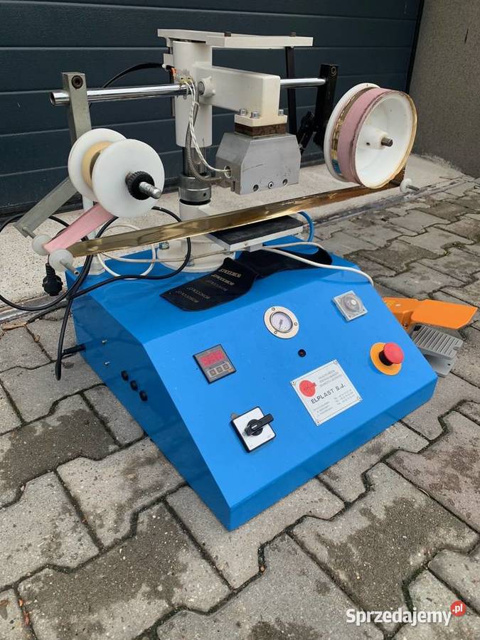 Maszyna do stemplowania stemplowarka logo Produkcja Łaskarzew