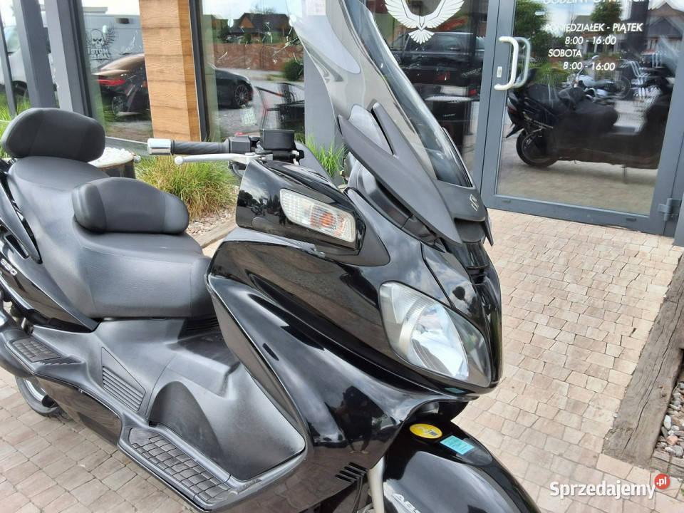 Suzuki Burgman Bezwypadkowyładnyopłaconyczysty bagażnik