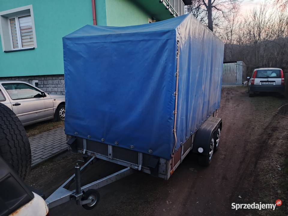 Przyczepa lekka Holtkamper 2 osie 750 dmc Podgórzyn
