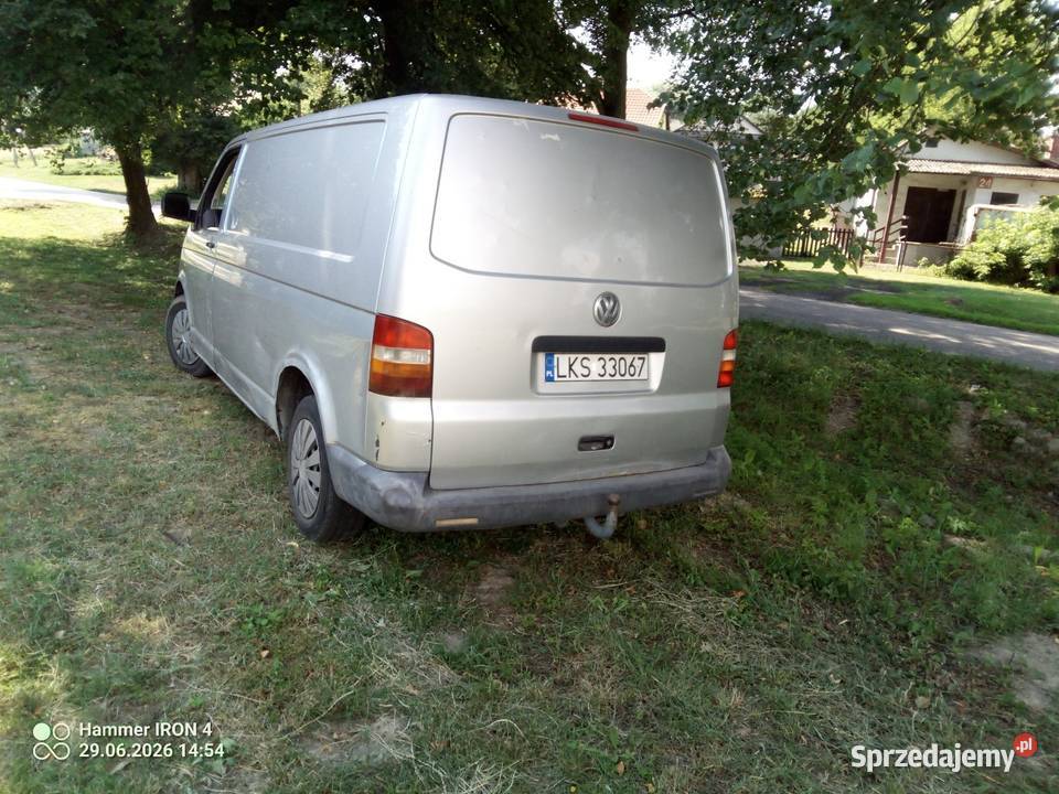 Volkswagen T5 19tdi szary Izbica-Wieś sprzedam