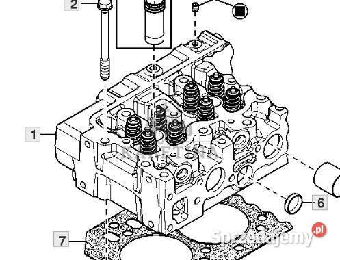 John Deere 6920 6920S Głowica Cylindra CZĘŚCI wielkopolskie Jastrzębniki