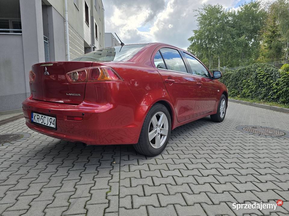 Mitsubishi Lancer 18 143 Salon Polska wielofunkcyjna kierownica małopolskie Kraków