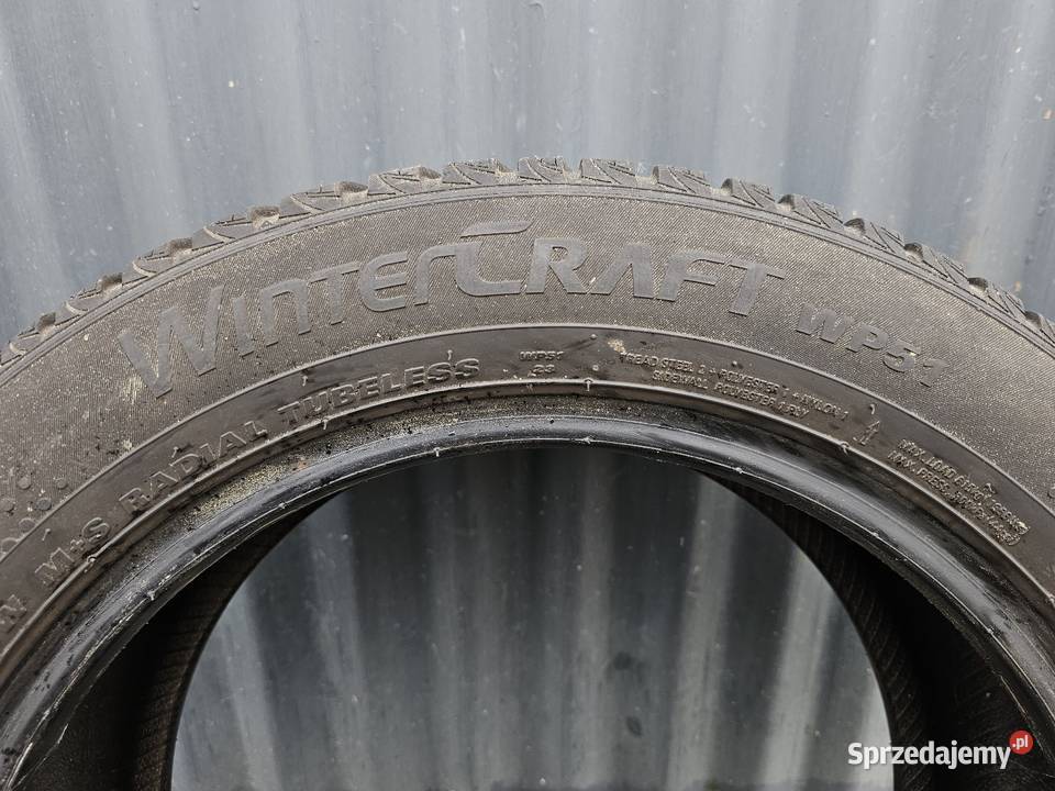 2x Opony Zimowe Kumho WinterCraft WP51 205 55 55 Chodzież