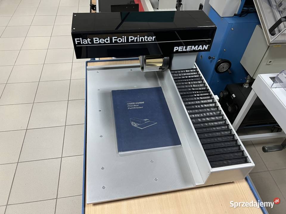 Złociarka bezmatrycowa Peleman Flat Bed Foil Radom sprzedam
