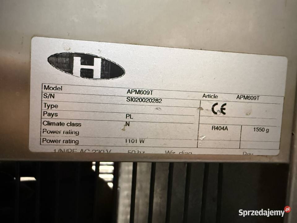 Szokówka Hiber GCM012S i APM609T Gastronomia