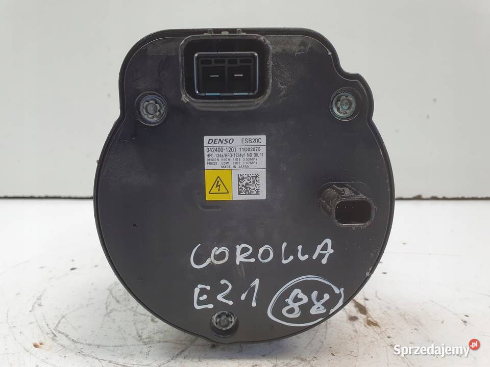 SPRĘŻARKA KLIMATYZACJI Toyota Corolla E21 Motoryzacja lubelskie Chełm