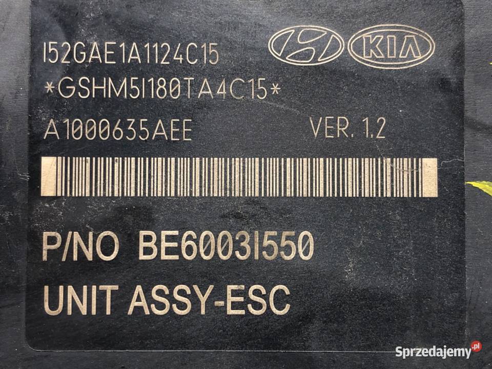 POMPA ABS HYUNDAI i40 589203Z600 17 116 osobowe