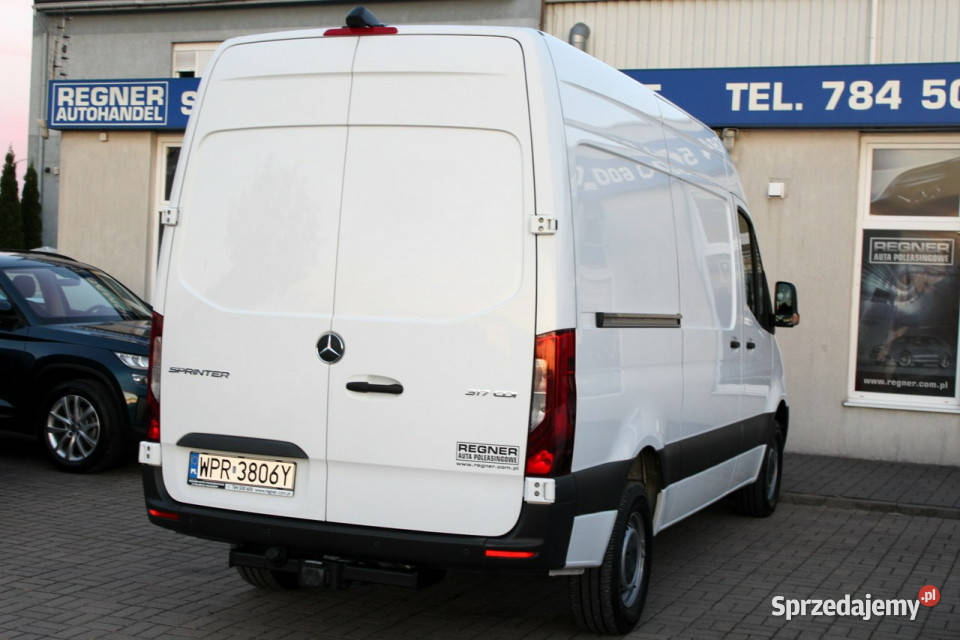 Mercedes Sprinter Automat 170 SalonPL FV23 LED immobilizer Mercedes-Benz Sokołów