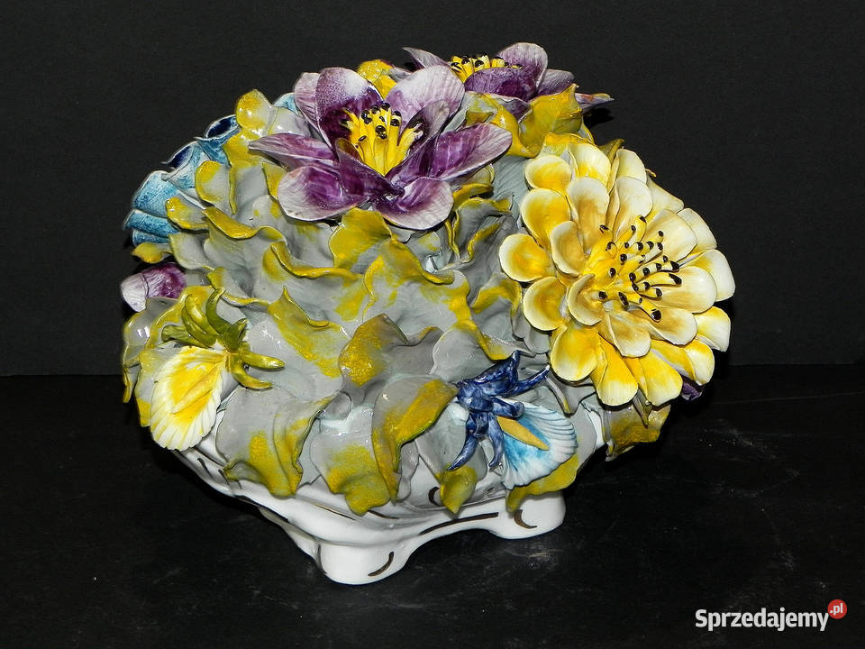 Roceram porcelana Kosz Irysów do kolekcji Środa Wielkopolska