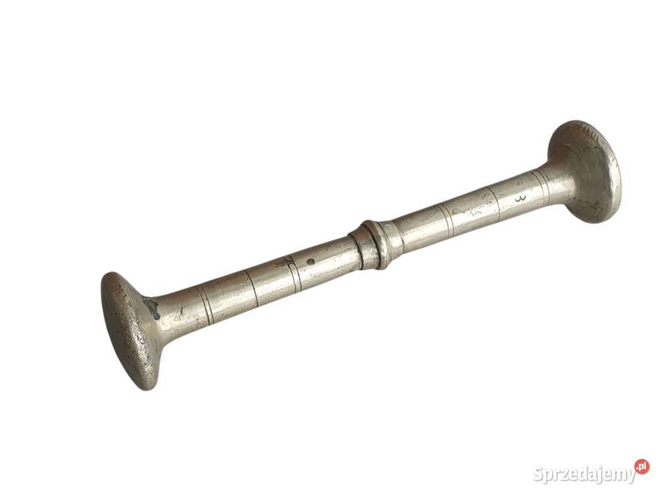 Stary mosiężny moździerz kuchenny sygnowany lata śląskie sprzedam