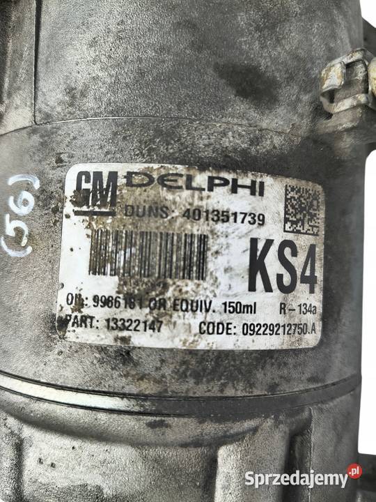 KOMPRESOR KLIMATYZACJI Opel Astra Chevrolet osobowe Chełm