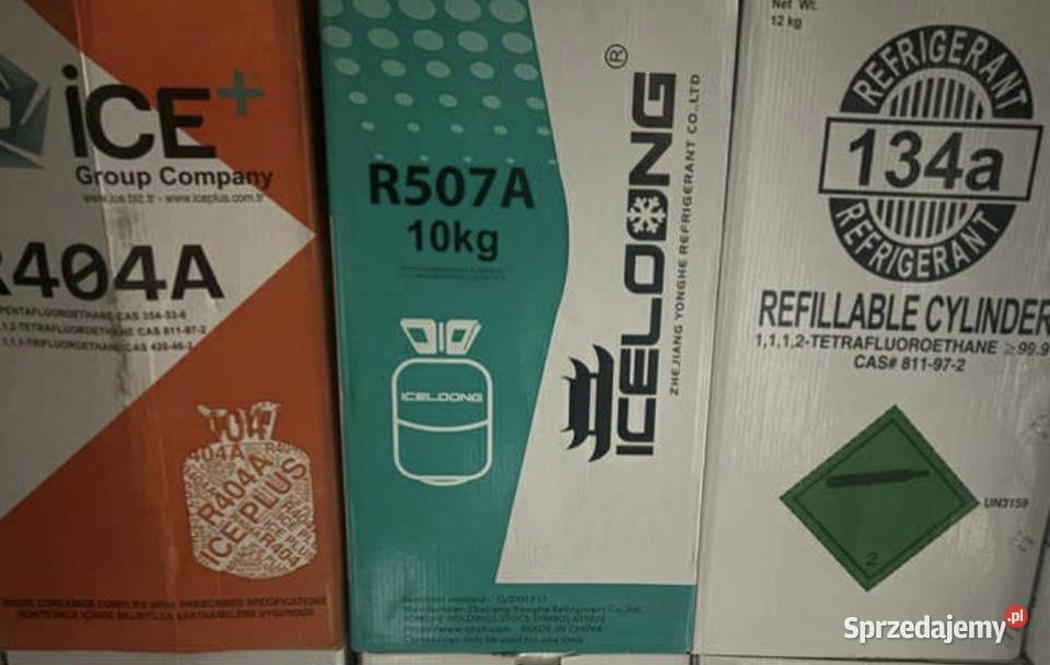 Freon r404a r507a r134a r1234yf r32 r410a r407c Pozostałe Pozostałe