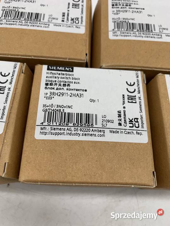 Siemens 3RH29112HA31 Styki pomocnicze 5 Warszawa